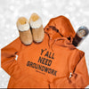 Y'all Need Groundwork® orange hoodie