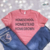 Home School Homestead Homegrown